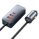 BASEUS-CCBT-B0G - Chargeur Baseus 3 x prises USB-A et 1 x USB-C puissance 120W