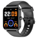 BLACKVIEW-R30 - Montre connectée BalackView R30 noire avec fréquence cardiaque