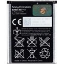 BST-43 - Sony Ericsson BST-43 Batterie Origine Sony Ericsson Yari  ELM