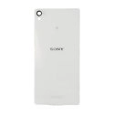 CACHE-XPZ3BLANC - Face arrière vitre du dos origine Sony XPERIA Z3 coloris Blanc