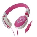 CASQUEAGATHAROSE - Casque Agatha Ruiz rose avec coeurs - Stéréo er micro pour téléphoner