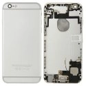 CHASSIS-IP6-SILVER - Chassis complet iPhone 6 pré-monté avec nappes + boutons coloris Gris