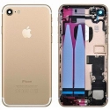 CHASSIS-IP7GOLD - Chassis complet iPhone 7 pré-monté avec nappes + boutons coloris gold