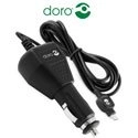 DOROCAC_5827 - Chargeur Allume cigare Origine Doro 505 Doro 515 Doro 610 Doro 612 Doro 615 Doro 715