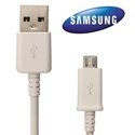 MICROUSBSAMBLANC - Cable blanc data  et charge Origine Samsung micro USB ECB-DU4AWE