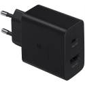 EP-TA220NBEGEU - Chargeur secteur USB + USB-C origine Samsung EP-TA220NBEGEU noir