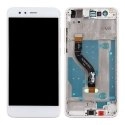 FACEAV-P10LITEBLANC - Ecran complet Huawei P10-Lite Vitre + Ecran LCD + chassis assemblé coloris blanc