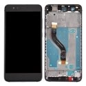 FACEAV-P10LITENOIR - Ecran complet Huawei P10-Lite Vitre + Ecran LCD + chassis assemblé coloris noir