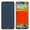 FACEAV-PSMART - Ecran complet origine Huawei P-Smart Vitre + Ecran LCD + chassis avec batterie