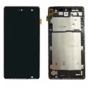 FACEAV-ROBBY - Ecran complet Wiko Robby origine Wiko coloris noir assemblé sur chassis