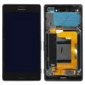 FACEAV-XPM4NOIR - Ecran complet Xperia M4 Sony assemblé sur chassis Vitre tactile et LCD