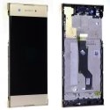 FACEAV-XPXA1GOLD - Ecran complet Xperia XA1 Sony assemblé sur châssis Vitre tactile et LCD coloris gold