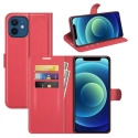 FPALHENA-A03ROUGE - Etui type portefeuille Galaxy A03 rouge avec rabat latéral fonction stand