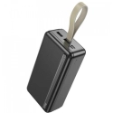 HOCO-J91B - Batterie PowerBank Hoco J91B noire 30.000 mAh 10W