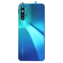 HUAWEI-DOSNOVAT5TBLEU - Dos Huawei NOVA-5T en verre bleu avec vitre appareil photo origine HUAWEI