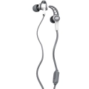 IFROGZ-SUMMITBLANC - Ecouteurs filaires intra-auriculaires de sport iFrogz Summit coloris gris et blanc