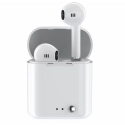 IZYQYTWSWHI - écouteurs sans fils type Airpod avec boitier transport/charge Izytronic Q7 Blanc