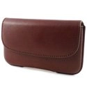 MUHCEHBWN - Etui cuir veau horizontal marron Blackberry 8520 Curve 3G  9700