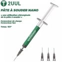 NANOSERINGUE-2UUL - 2UUL Nano seringue de pâte à souder 183 degrés avec 3 embouts