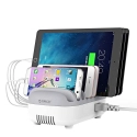 ORICO-5USB40WBLANC - Station de chargement Orico Smart-Charger Family pour 5 appareils