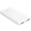 PUROPBFC10000W - Batterie PowerBank Puro de 10.000 mAh blanche