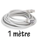 RJ45-1M - Câble Ethernet RJ45 Mâle Mâle longueur 1 mètre