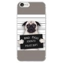 TPU0IPHONE7DOGPRISONTRISTE - Coque souple pour Apple iPhone 7 avec impression Motifs bulldog prisonnier