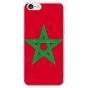 TPU0IPHONE7DRAPMAROC - Coque souple pour Apple iPhone 7 avec impression Motifs drapeau du Maroc