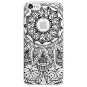 TPU0IPHONE7MANDALANOIR - Coque souple pour Apple iPhone 7 avec impression Motifs Mandala noir