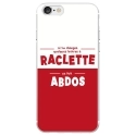 TPU0IPHONE7RACLETTABDOS - Coque souple pour Apple iPhone 7 avec impression Motifs raclette ça fait abdos