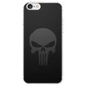 TPU0IPHONE7SKULLCARBONE - Coque souple pour Apple iPhone 7 avec impression Motifs tête de mort sur fond carbone