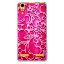 TPU0LK3ARABESQUEFUSHIA - Coque souple pour Lenovo K3 avec impression Motifs arabesque fushia