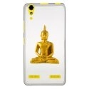 TPU0LK3BOUDDHAOR - Coque souple pour Lenovo K3 avec impression Motifs bouddha or