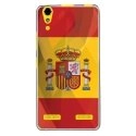 TPU0LK3DRAPESPAGNE - Coque souple pour Lenovo K3 avec impression Motifs drapeau de l'Espagne