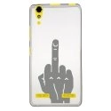 TPU0LK3MAINDOIGT - Coque souple pour Lenovo K3 avec impression Motifs doigt d'honneur