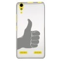 TPU0LK3MAINPOUCE - Coque souple pour Lenovo K3 avec impression Motifs pouce levé