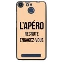 TPU150FHELIUMAPEROBEIGE - Coque souple pour Archos 50F Helium avec impression Motifs l'apéro recrute beige