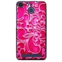 TPU150FHELIUMARABESQUEFUSHIA - Coque souple pour Archos 50F Helium avec impression Motifs arabesque fushia