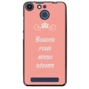 TPU150FHELIUMBOUDERROSE - Coque souple pour Archos 50F Helium avec impression Motifs Bouder pour mieux Régner rose