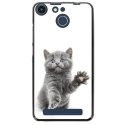 TPU150FHELIUMCHATYEUXBLEU - Coque souple pour Archos 50F Helium avec impression Motifs chat yeux bleus