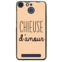 TPU150FHELIUMCHIEUSEBEIGE - Coque souple pour Archos 50F Helium avec impression Motifs Chieuse d'Amour beige