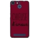 TPU150FHELIUMCHIEUSEBORDEAU - Coque souple pour Archos 50F Helium avec impression Motifs Chieuse d'Amour bordeau