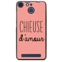 TPU150FHELIUMCHIEUSEROSE - Coque souple pour Archos 50F Helium avec impression Motifs Chieuse d'Amour rose