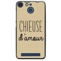 TPU150FHELIUMCHIEUSETAUPE - Coque souple pour Archos 50F Helium avec impression Motifs Chieuse d'Amour taupe