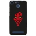 TPU150FHELIUMDARKROUGE - Coque souple pour Archos 50F Helium avec impression Motifs Dark rouge