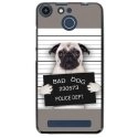 TPU150FHELIUMDOGPRISONTRISTE - Coque souple pour Archos 50F Helium avec impression Motifs bulldog prisonnier