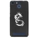 TPU150FHELIUMDRAGONTRIBAL - Coque souple pour Archos 50F Helium avec impression Motifs dragon tribal