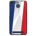 TPU150FHELIUMDRAPFRANCE - Coque souple pour Archos 50F Helium avec impression Motifs drapeau de la France