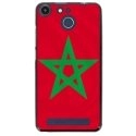 TPU150FHELIUMDRAPMAROC - Coque souple pour Archos 50F Helium avec impression Motifs drapeau du Maroc