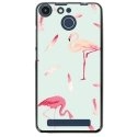 TPU150FHELIUMFLAMANT - Coque souple pour Archos 50F Helium avec impression Motifs flamants roses